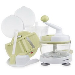 Kitchen King Pro K16690 11-piece Green Food Preparation Station