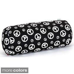 Peace Round Bolster Pillow