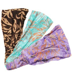 Hawaiian Flower-Print Headband (Indonesia)