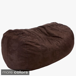 Christopher Knight Larson Faux Suede 8-foot Lounger Bean Bag