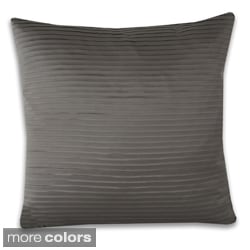 Anastasia Satin Pleat 19 x 19-inch Throw Pillow
