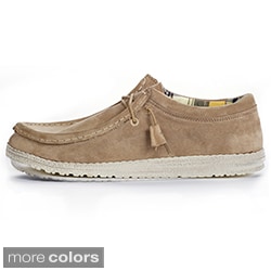 Hey Dude Men's 'Wally' Suede Slip-On Boat Shoes