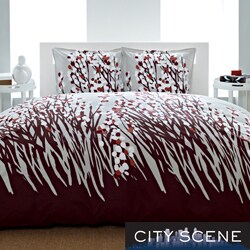 City Scene Spring Arbor 3-piece Duvet Cover Set