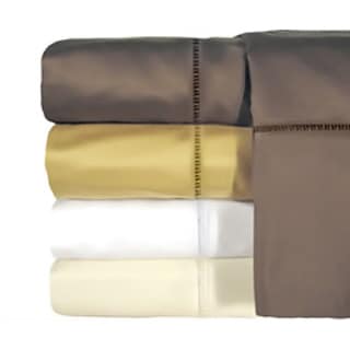 Grand Luxe Egyptian Cotton Linford 800 Thread Count Deep Pocket Sheet or Pillowcase Pair Separates-Image