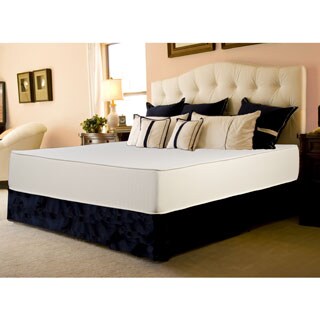 Select Luxury Reversible Medium Firm 10-inch King-size Foam Mattress with EZ Fit Foundation-Image