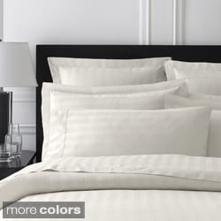 Damask Stripe Rayon from Bamboo/ Organic Cotton 400 Thread Count Sham (Set of 2)