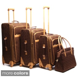Pierre Cardin Revolution 4-piece Spinner Luggage Set