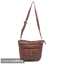 Stone Mountain 'Town and Country' Leather Hobo Bag