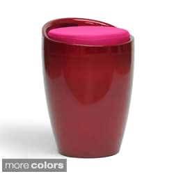 Baxton Studio Morocco Modern Stool with Storage