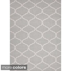 Handmade Flat Weave Moroccan Wool Area Rug (8' x 10')