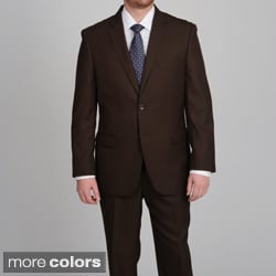 Caravelli Men's 2-button Shark Pattern Suit