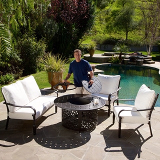 @@@ >  Gatsby 4-piece Firepit Chat Set