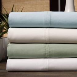 Cotton Sateen 400 Thread Count Sheet Set with Bonus Pillowcases (6-piece set)