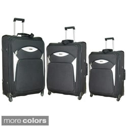 NY Cargo Norwegian 3-piece Spinner Luggage Set