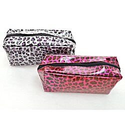 Leopard Print Cosmetic Bag