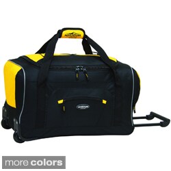 Traveler's Club Adventurer Collection 22-inch Carry On Rolling Upright Duffel Bag