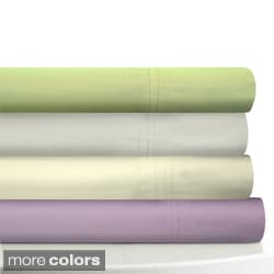 Egyptian Cotton Percale 350 Thread Count Deep Pocket Sheet Set
