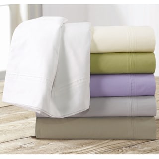 See Reviews Egyptian Cotton Percale 350 Thread Count Deep Pocket Sheet Set