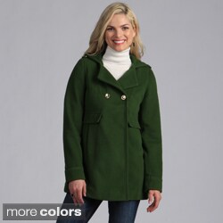 Tommy Girl! Hooded Double Breasted Coat