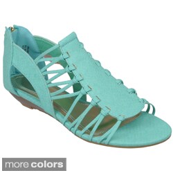 Journee Collection Women's 'Dalinda-10' Strappy Gladiator Sandals