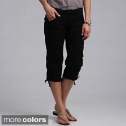 Unionbay Junior's Cotton Pukka Capri Pant