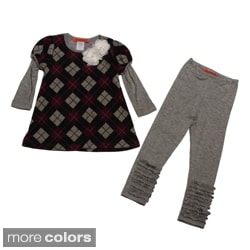 Funkyberry Girls Tunic and Leggings Set