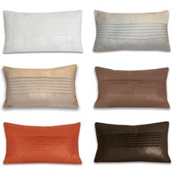 Thro Lori Pleated Pillow (14 x 24)