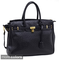 Emperia Ostritch Embossed Tote Bag