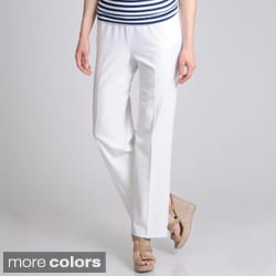 Focus 2000 Women's Elastic Waist Career Pants