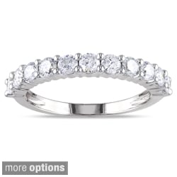 Miadora 14k Gold 1ct TDW Diamond Anniversary Ring (G-H, I1-I2)