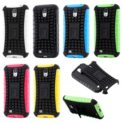 GEARONIC Samsung Galaxy S4/SIV Hybrid Rugged Case w/ Holster