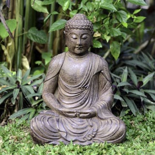 Volcanic Ash Meditating Buddha (Indonesia)