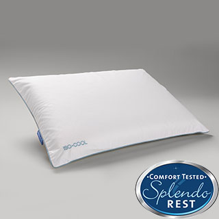 Splendorest IsoCool Traditional Memory Foam Pillow with Outlast Cover