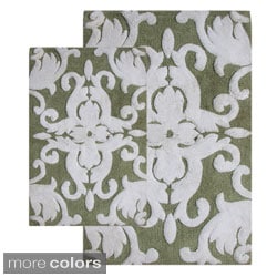 Iron Gate Cotton Bath Rugs (Set of 2)