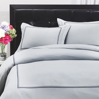 Roxbury Park Mineral Multi-color Baratto Stripe Duvet Cover Set and Euro Sham Separates