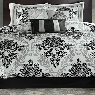 Blue and Grey Paisley Comforter Sets