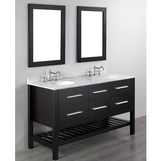 Buy  60-inch Bosconi SB-250-5 Contemporary Double Bathroom Vanity