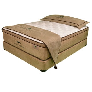 (>_<)  Natures Rest Virtue Luxury Plush EuroTop Queen-size Latex Mattress Set
