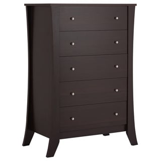 Furniture of America Hamilton Espresso 5-drawer Chest