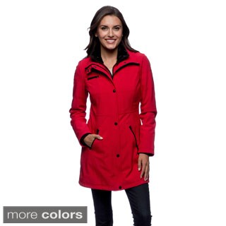 jessica long length jacket with shawl collar hood