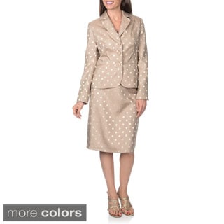 Danillo Women's Polka-dot Skirt Suit-Image