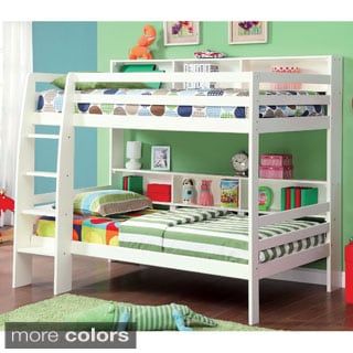 Great Prices Furniture of America Renaive Modern Twin over Twin Bunk Bed