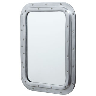 See Reviews Submarine Rectangular Wall Mirror (India)