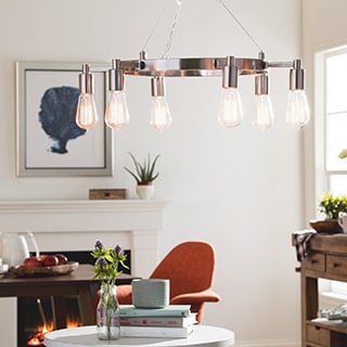 Rae 6-light Flush Mount