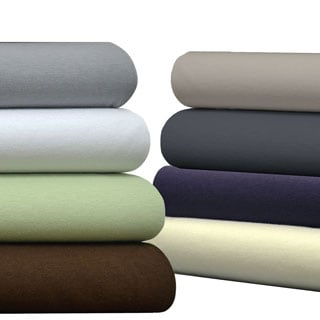 Brielle Jersey Knit Cotton Sheet Set or Pillowcase Separates