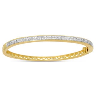 1/2 ct TDW Diamond Bangle with Gift Box