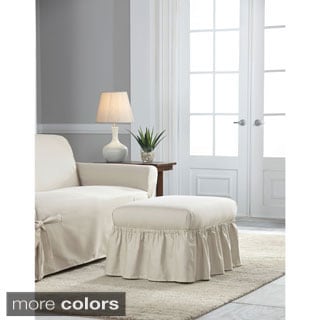 Tailor Fit Relaxed Fit Cotton Duck Ottoman Slipcover
