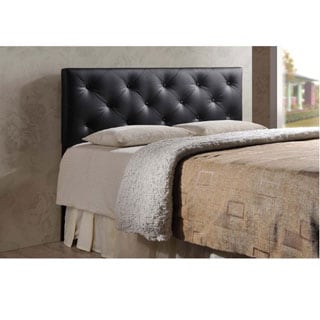 Compare Price Baxton Studio Kearney Black Modern Upholstered Headboard
