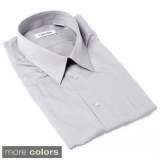 Calvin Klein Men's Pure-finish Cotton Long Sleeve Shirt