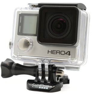 GoPro HERO4 Action Camera with 12MP Camera and Built-in Wi-Fi (Black or Silver Edition)